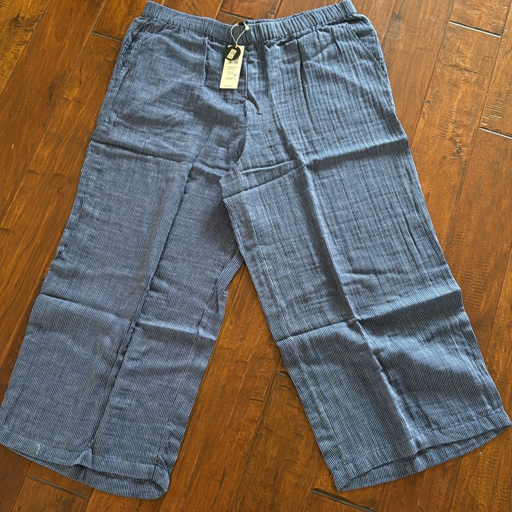 NWT Eileen Fisher Gauze pants. Size 1X